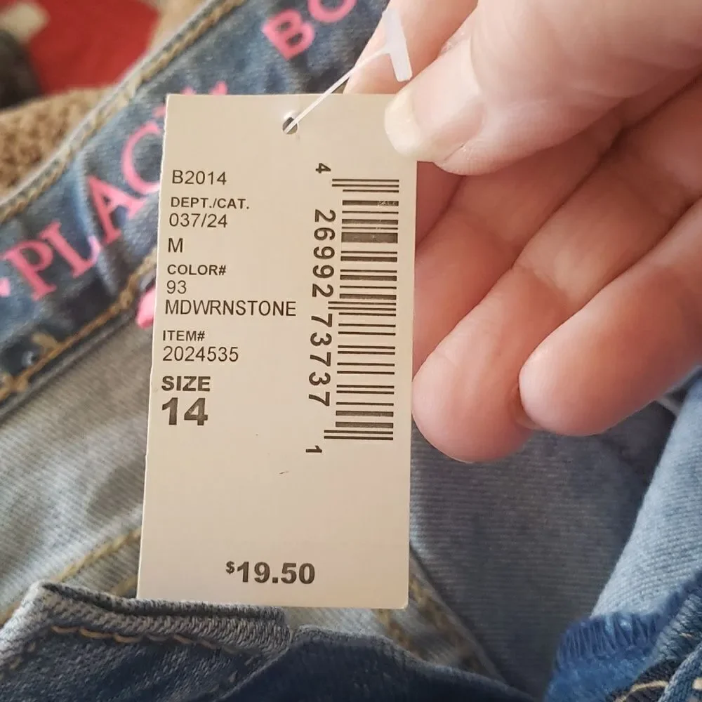 NWT The Children's Place Bootcut Jeans Sz 14